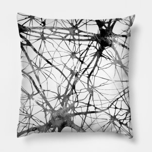 Brain cell anatomy Pillow