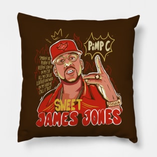 Long Live Sweet James Jones Pillow