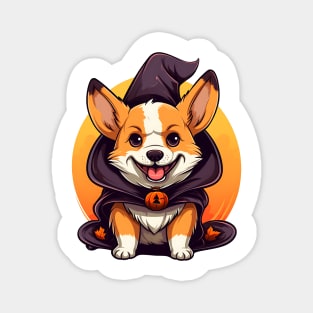 Halloween Pembroke Welsh Corgi Dog #1 Magnet