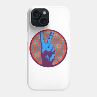 1960s Pop Art Peace Sign Phone Case