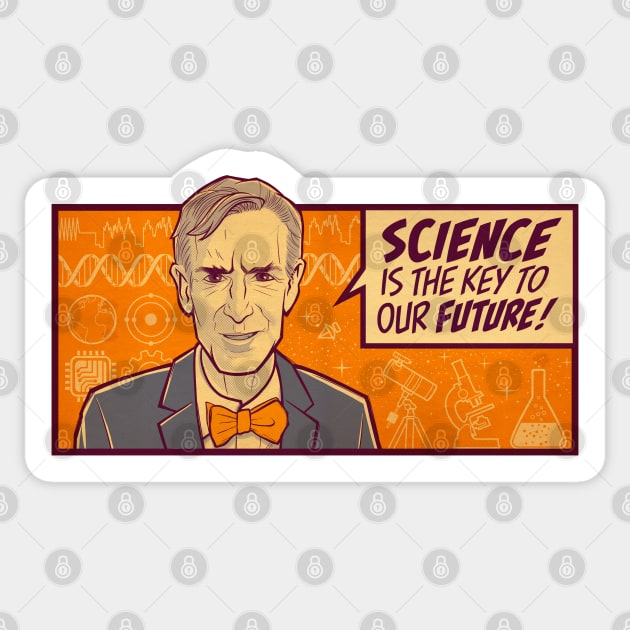 Bill Nye The Science Guy The Key To Our Future T-Shirt Bill Nye The Science Guy The Key To Our Future T-Shirt