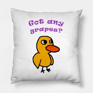 Got Any Grapes Duck Song Pillow