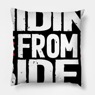 hidin from biden 2020  funny Pillow