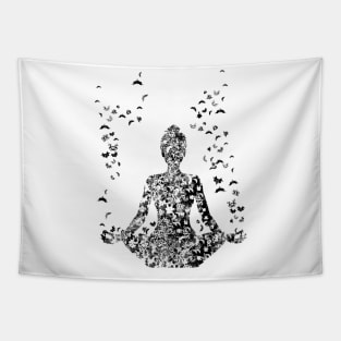 Mind and psychology, Rorschach, yoga Tapestry