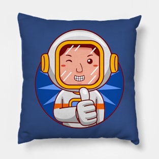 Astronaut Man Pillow