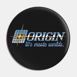 Origin Systems vintage logo Pin