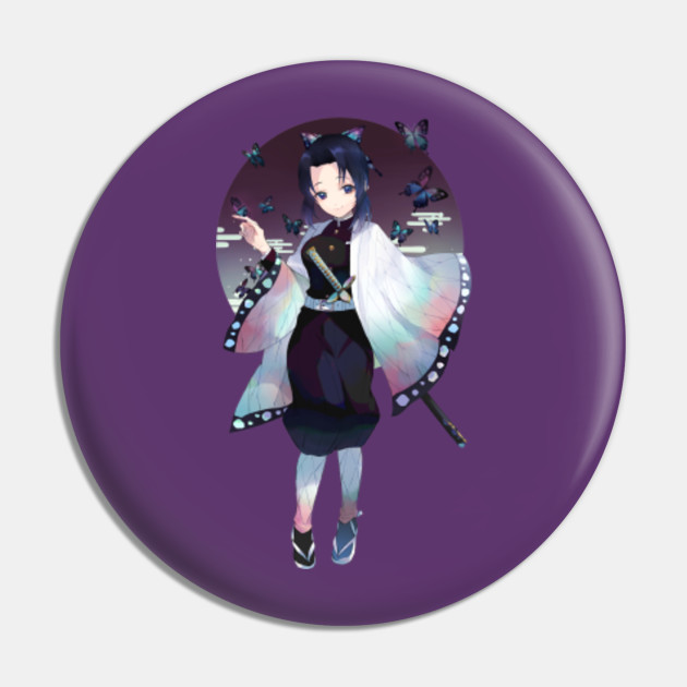 Kimetsu No Yaiba Demon Slayer Shinobu Kocho Kimetsu No Yaiba Pin Teepublic Kimetsu No Yaiba Demon Slayer Shinobu Kocho Kimetsu No Yaiba Pin Teepublic