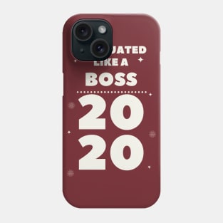 Graduated like a boss Phone Case