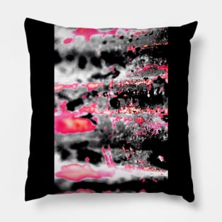 Abstract rough surface Pillow