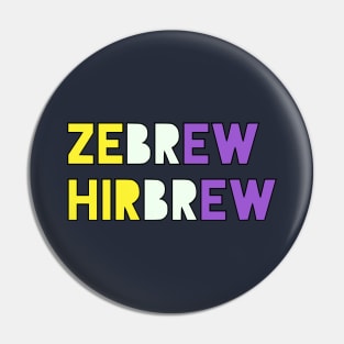 Zebrew/Hirbrew Pin