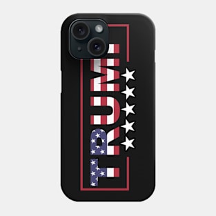 Trump: American Flag Phone Case