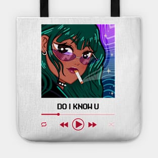 Funny spotify quote design Tote