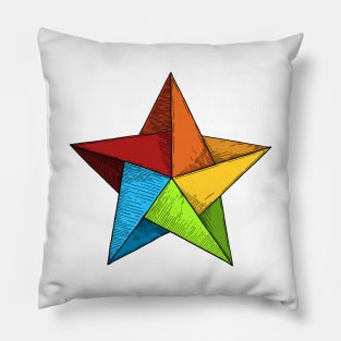 Star Colorful Pillow