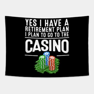 Casino Retiret For Gambling Players Tapestry