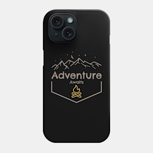 Adventure Awaits Camping Phone Case