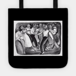 Harlem Street Dance New York City by Elizabeth Olds 1935-1943 Tote