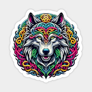 Celtic Wolf Magnet