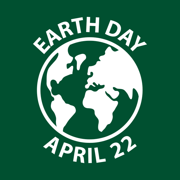 Earth Day, April 22 by cartogram