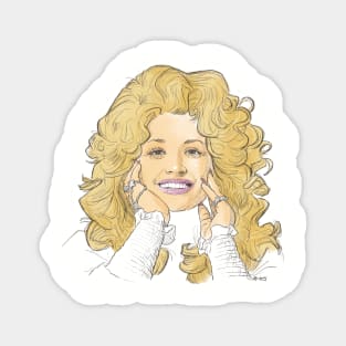 Dolly Parton Tribute Tee Magnet