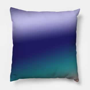 blue white orange texture art Pillow