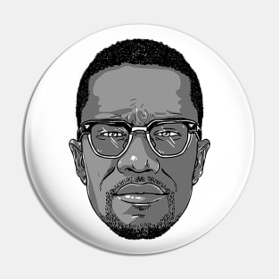 Malcolm X Pin