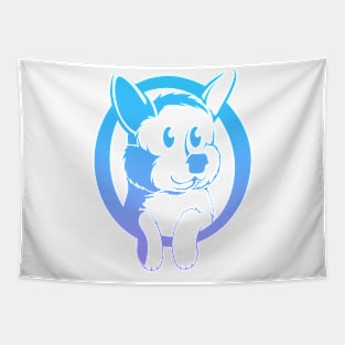 HoP Corgi Logo Tapestry