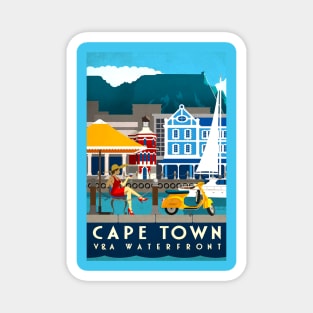 Vintage Travel Poster - Cape Town Magnet