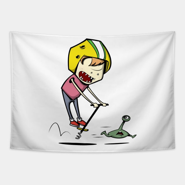 Commander Keen Tapestry by Stijn Scrayen