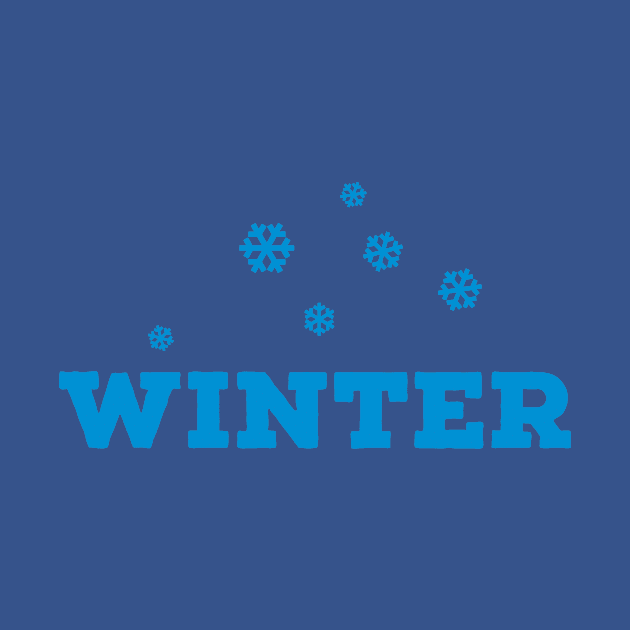 Winter Snowflakes Design by AustralianMate