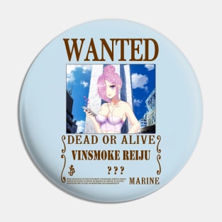 Vinsmoke Reiju One Piece Wanted Pin