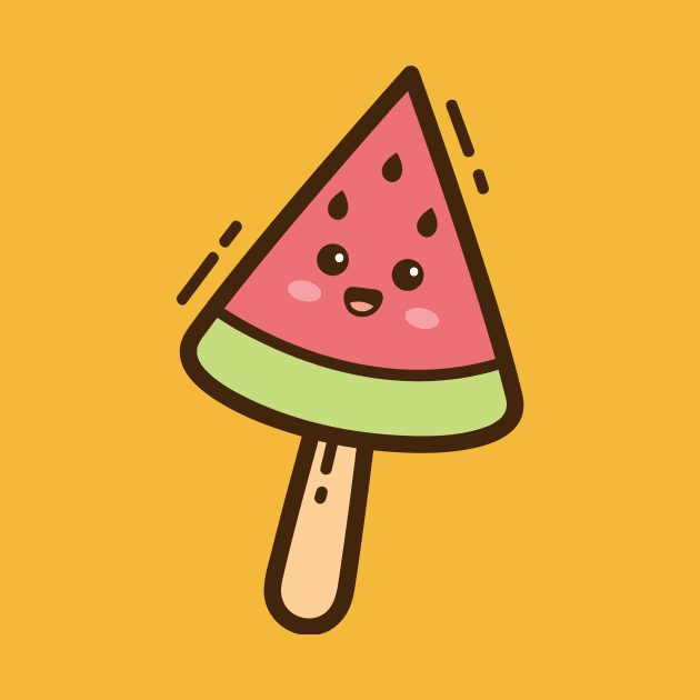 Watermelon Ice Cream by yellowline