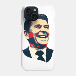 Ronald Reagan Happy Pop Art Phone Case