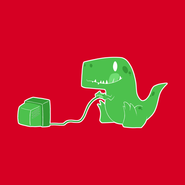 Gamesaurus Rex by caravantshirts