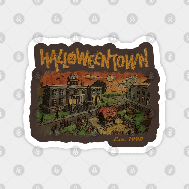 Halloweentown est 1998 Fresh Art Magnet by DESIPRAMUKA