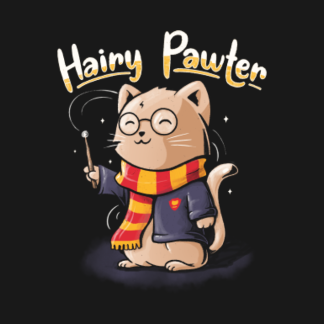 Discover Hairy Pawter - Wizard - T-Shirt