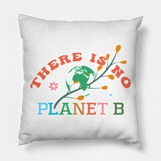 There Is No Planet B Pillow