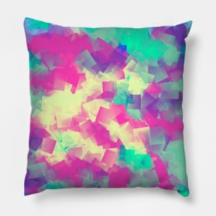 Dream on Rainbow Cubes Pillow