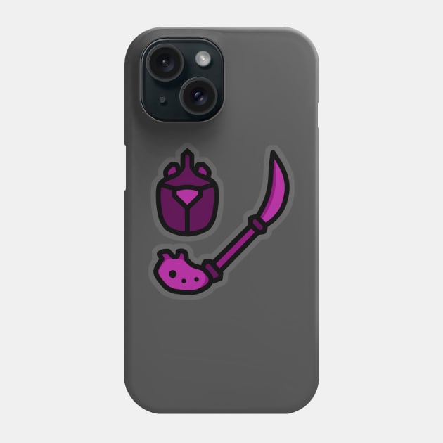 Insect Glaive Chest Print | Monster Hunter Phone Case by YhaniDoriasArts