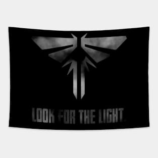 TLOU - Black and gray design Tapestry