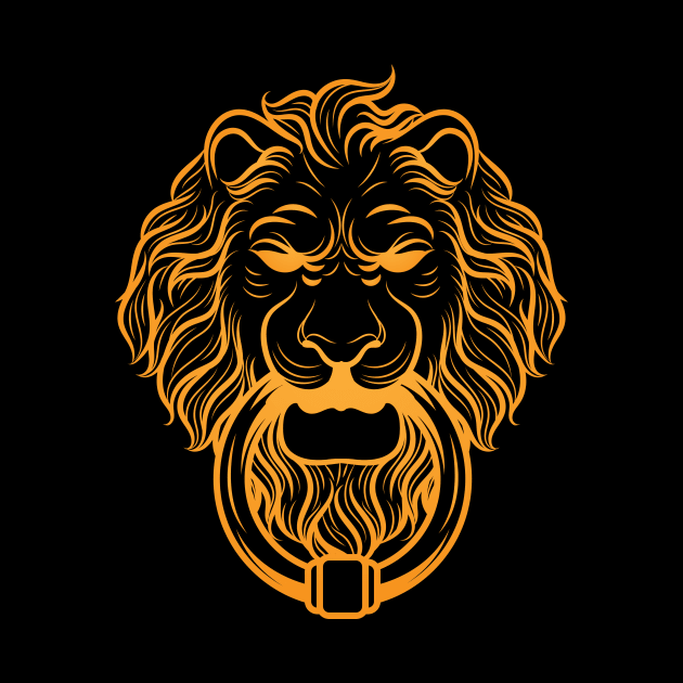 Lion Knocker by MaiKStore