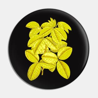 Yellow Leaves Pin