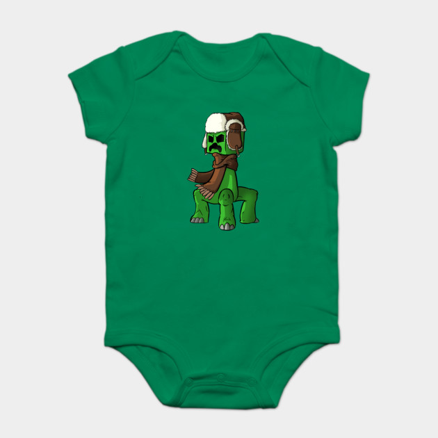 Minecraft Creeper Love Minecraft Onesie Teepublic