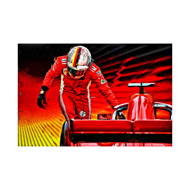 Vettel - The Years In Red by DeVerviers