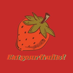 Cute strawberry Design T-Shirt