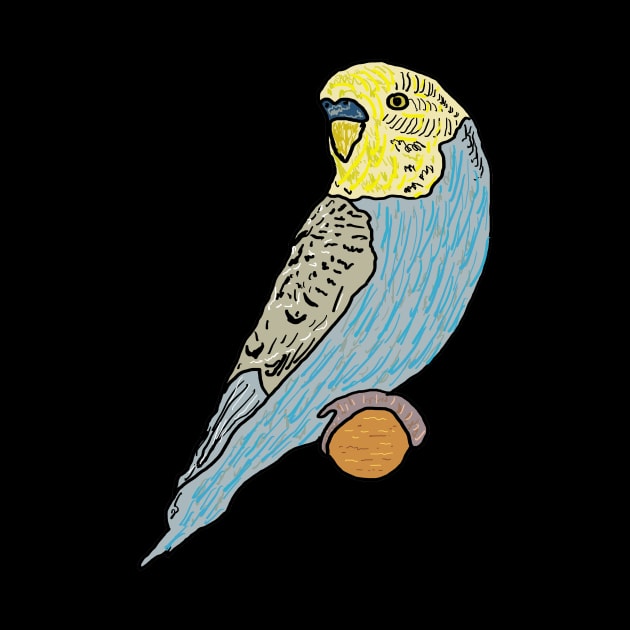 Budgie by Mark Ewbie