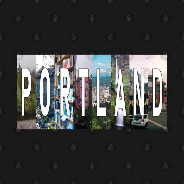 Portland Oregon Collage by stermitkermit