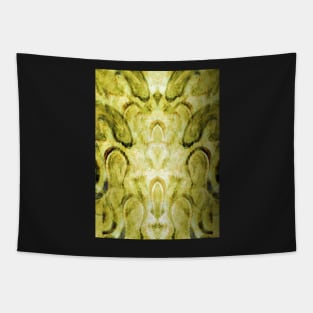 Heart Of Light Symmetric Pattern Tapestry