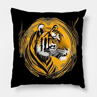 Tiger Graphic Pillow