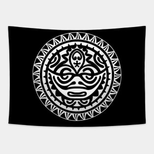 Polynesian tiki style Tapestry