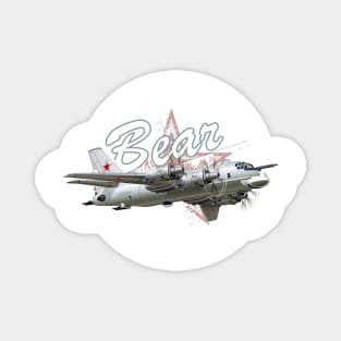 Cartoon bomber Magnet